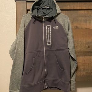 North Face Fleece Zip Hoodie